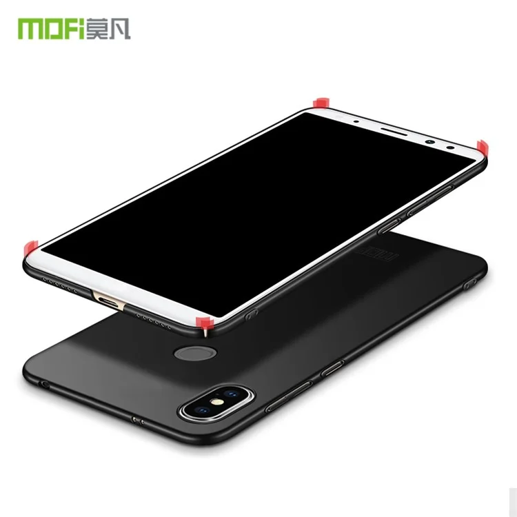 MOFI Shield Slim Frosted PC Back Cover Case for Xiaomi Redmi S2 / Y2 - Black