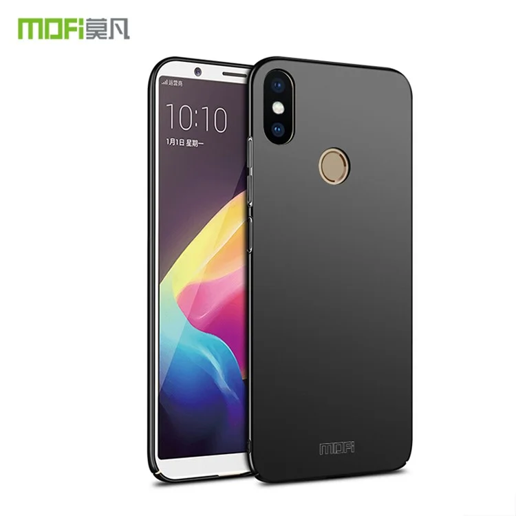 MOFI Shield Frosted Hard Plastic Case for Xiaomi Mi 8 (6.21-inch) - Black