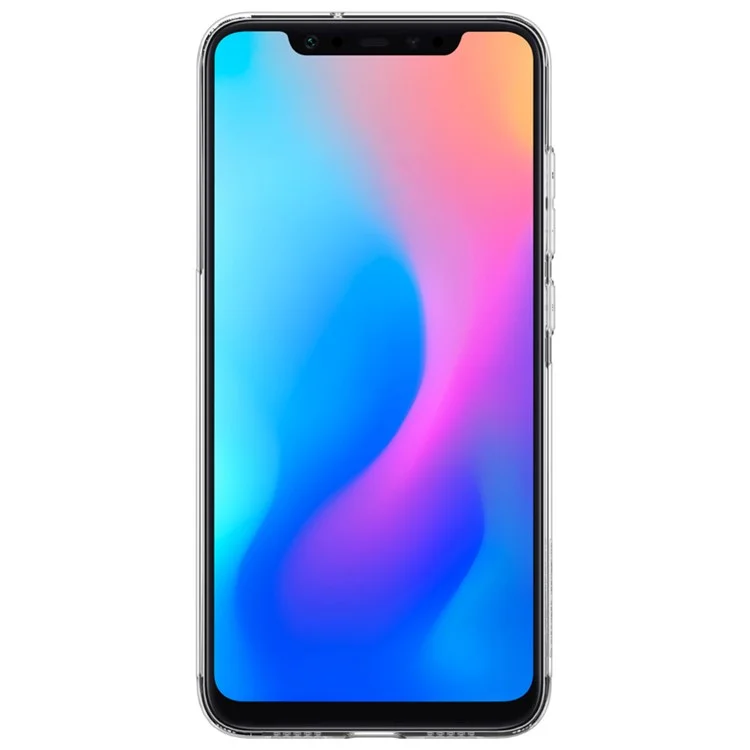 NILLKIN Nature 0.6mm Soft TPU Phone Case for Xiaomi Mi 8 (6.21-inch) - White