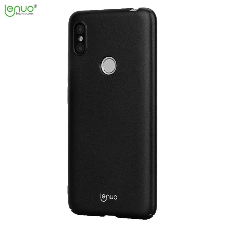 LENUO Leshield Series for Xiaomi Redmi S2 / Y2 Silky Touch Rubberized Hard PC Case - Black