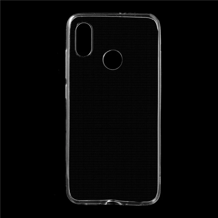 Transparent - Ultra-thin TPU Gel Protection Back Case Cover for Xiaomi Mi 8 (6.21-inch)