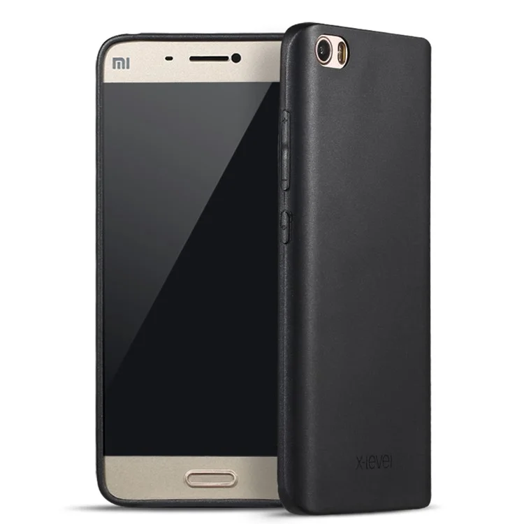X-LEVEL Guardian Series for Xiaomi Mi 5 Matte TPU Shell Case - Black