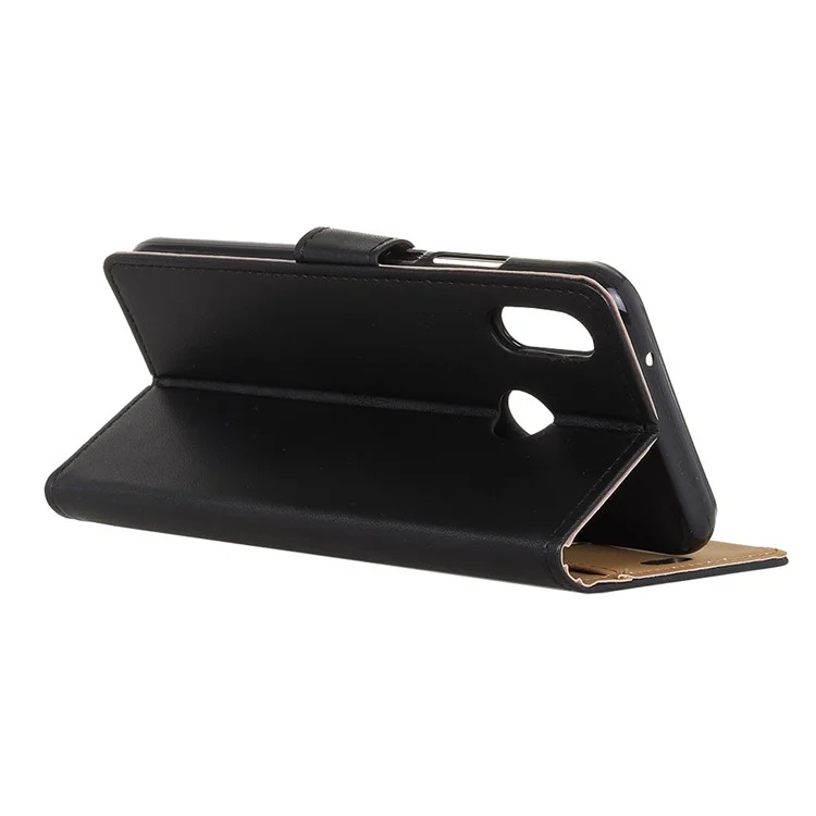 Wallet Leather Stand Case for Xiaomi Mi 8 SE (5.88-inch) - Black