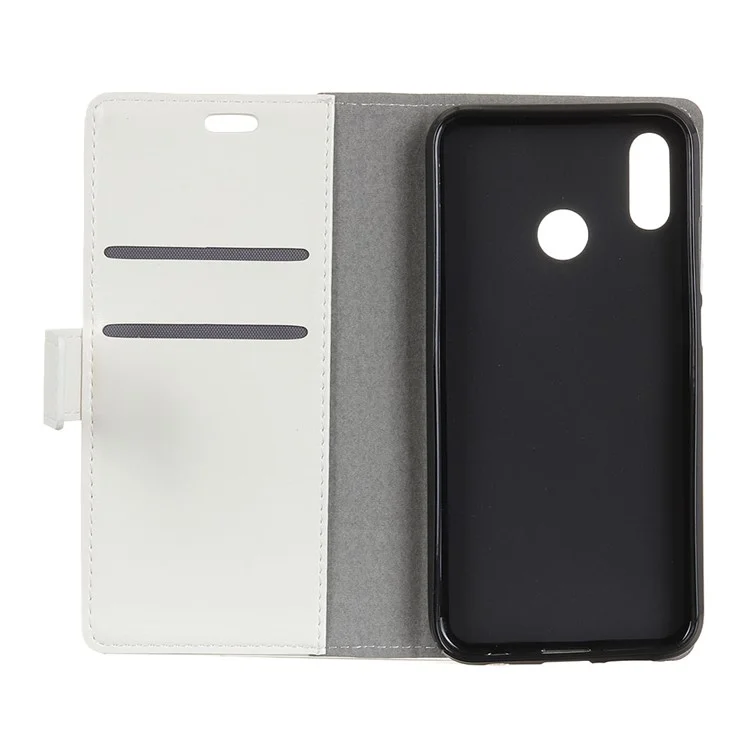 Pattern Printing Stand Leather Wallet Mobile Case for Xiaomi Mi 8 SE (5.88-inch) - Sweet Owl Family