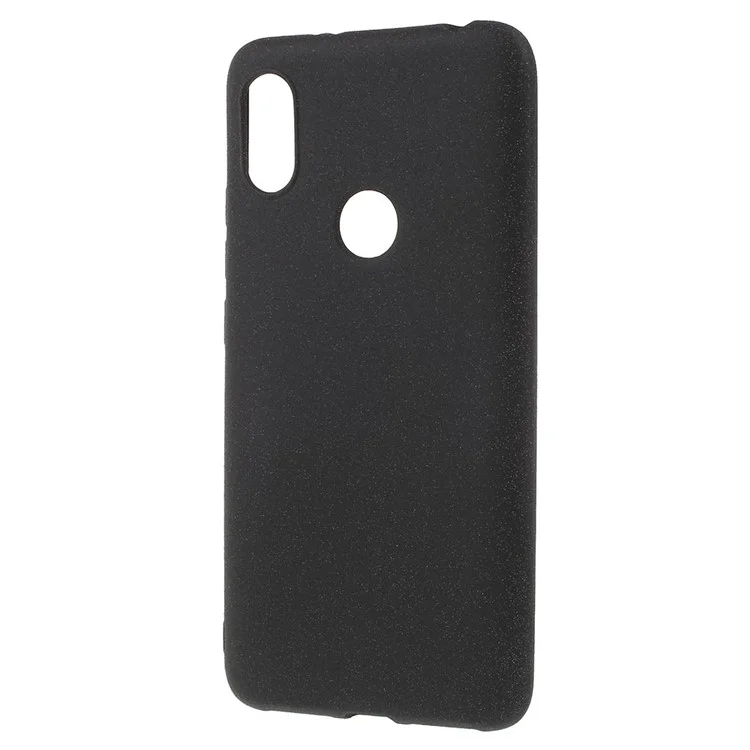Double-sided Matte Anti-fingerprint TPU Back Case for Xiaomi Redmi S2 / Y2 - Black