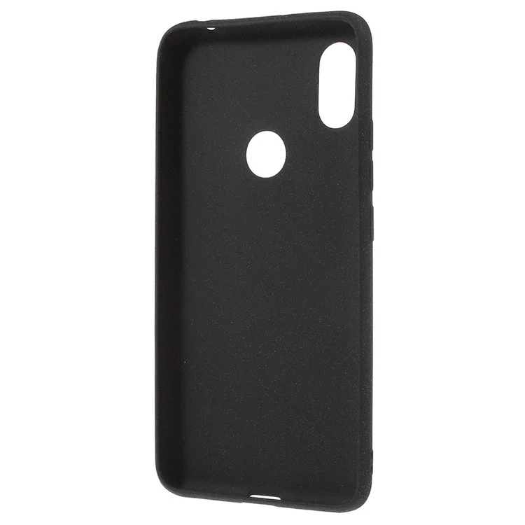 Double-sided Matte Anti-fingerprint TPU Back Case for Xiaomi Redmi S2 / Y2 - Black