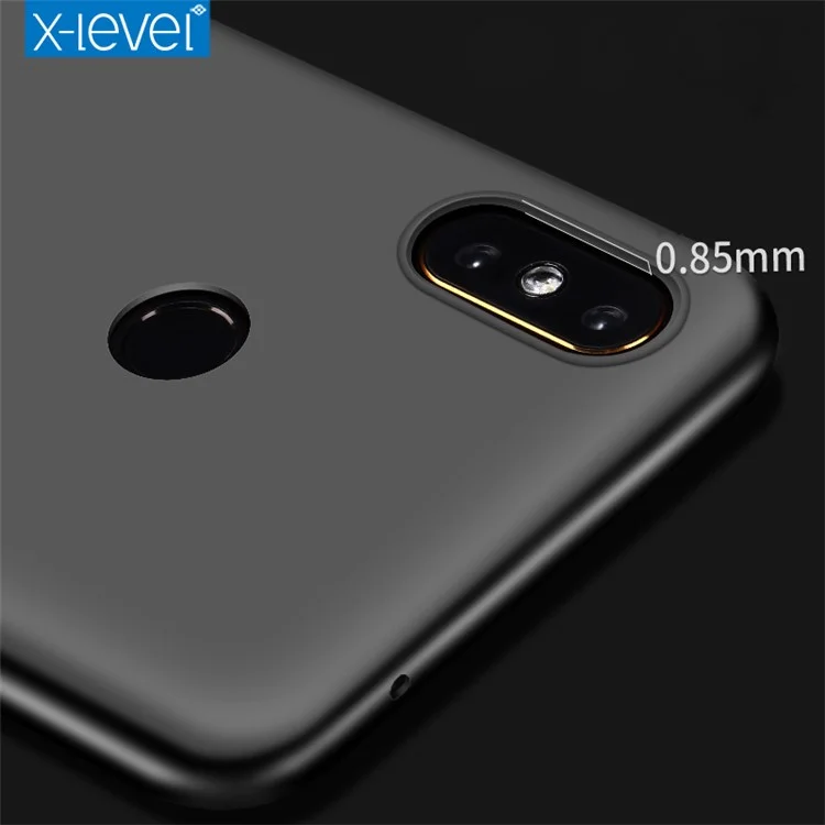 X-LEVEL Ultra-thin Frosted TPU Case for Xiaomi Mi Mix 2s - Black