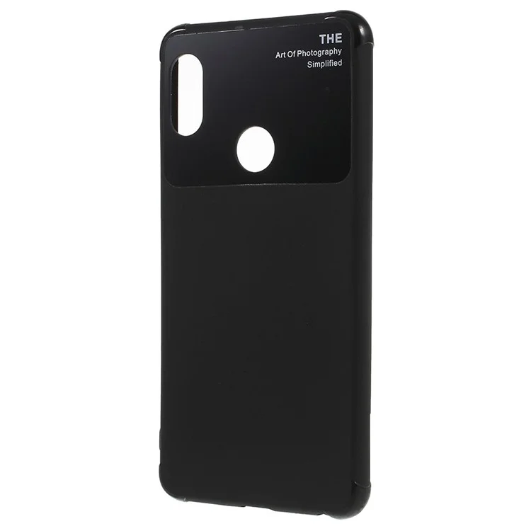 Drop Resistance PC + TPU Combo Cell Phone Casing for Xiaomi Redmi Note 5 Pro (Dual Camera) / Redmi Note 5 (China) - Black