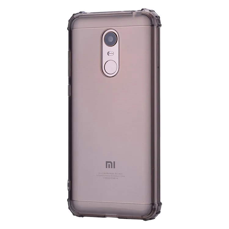 Shock-resistant TPU Protection Cell Phone Case for Xiaomi Redmi Note 5 (12MP Rear Camera) / Redmi 5 Plus (China) - Grey