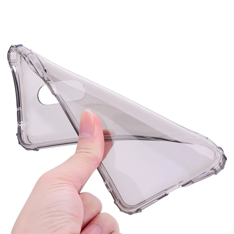Shock-resistant TPU Protection Cell Phone Case for Xiaomi Redmi Note 5 (12MP Rear Camera) / Redmi 5 Plus (China) - Grey