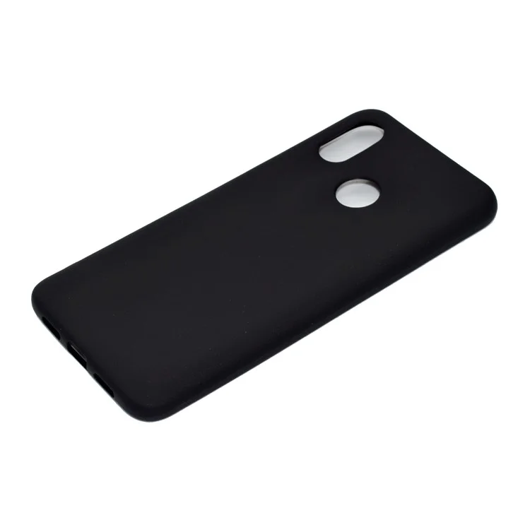 Anti-fingerprint Matte TPU Shell for Xiaomi Mi 8 (6.21-inch) - Black