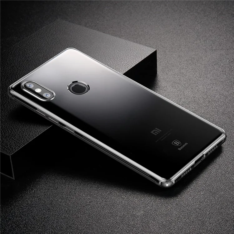 BASEUS Simple Series Clear Germany Bayer TPU Case for Xiaomi Mi 8 SE (5.88-inch) - Transparent