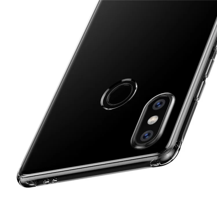 BASEUS Simple Series Clear Germany Bayer TPU Case for Xiaomi Mi 8 SE (5.88-inch) - Transparent