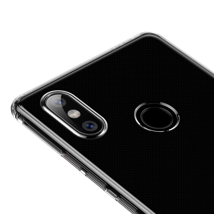 BASEUS Simple Series Clear Germany Bayer TPU Case for Xiaomi Mi 8 SE (5.88-inch) - Transparent