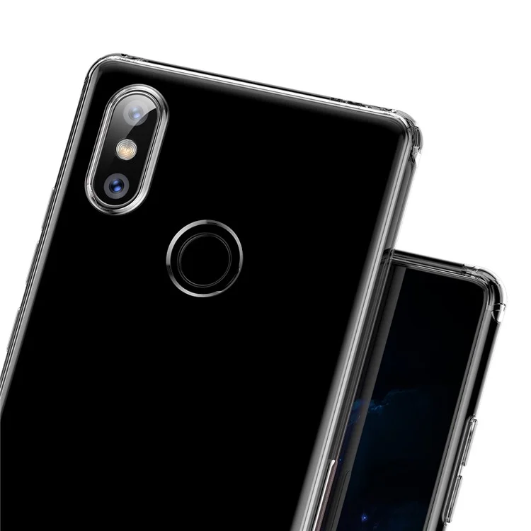 BASEUS Simple Series Clear Germany Bayer TPU Case for Xiaomi Mi 8 SE (5.88-inch) - Transparent