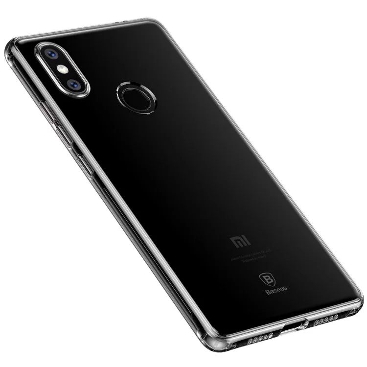 BASEUS Simple Series Clear Germany Bayer TPU Case for Xiaomi Mi 8 SE (5.88-inch) - Transparent