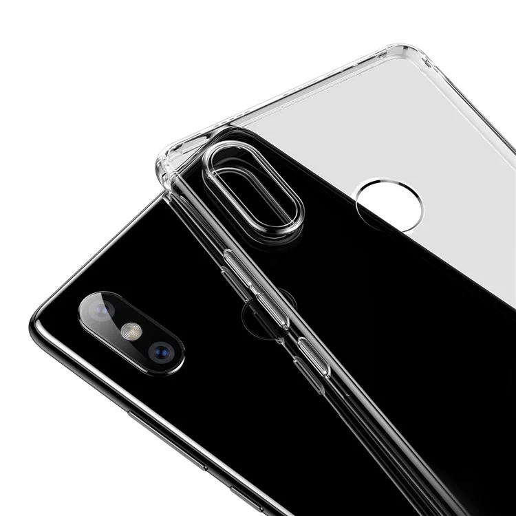 BASEUS Simple Series Clear Germany Bayer TPU Case for Xiaomi Mi 8 SE (5.88-inch) - Transparent