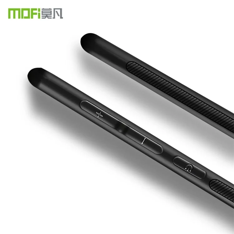 MOFI PU Leather Coated PC + TPU Hybrid Phone Case for Xiaomi Mi 8 SE (5.88-inch) - Black