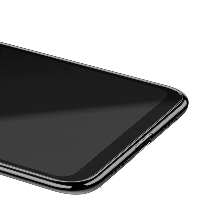 BASEUS Shining Series Plated TPU Case for Xiaomi Mi 8 (6.21-inch) - Black