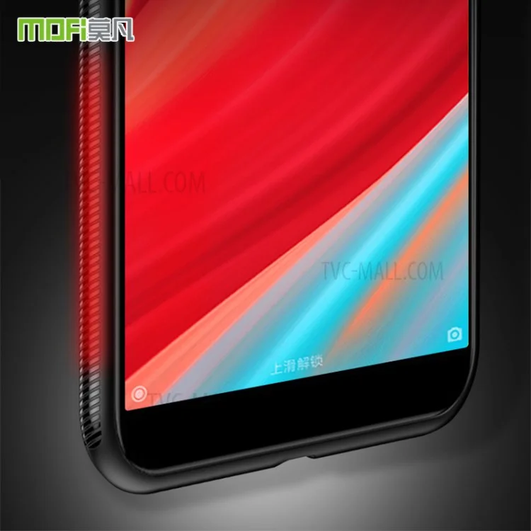 Mofi Bright Shield Series Cubo de TPU Hybrid Hybrid Case Para Xiaomi Redmi 5 - Negro