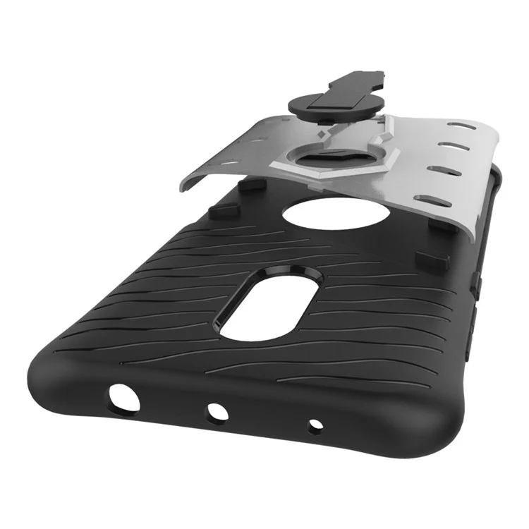 Armor PC + TPU Hybrid Case with Kickstand for Xiaomi Redmi Note 4 - Silver