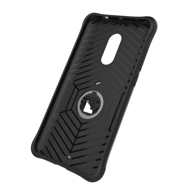 Armor PC + TPU Hybrid Case with Kickstand for Xiaomi Redmi Note 4 - Silver