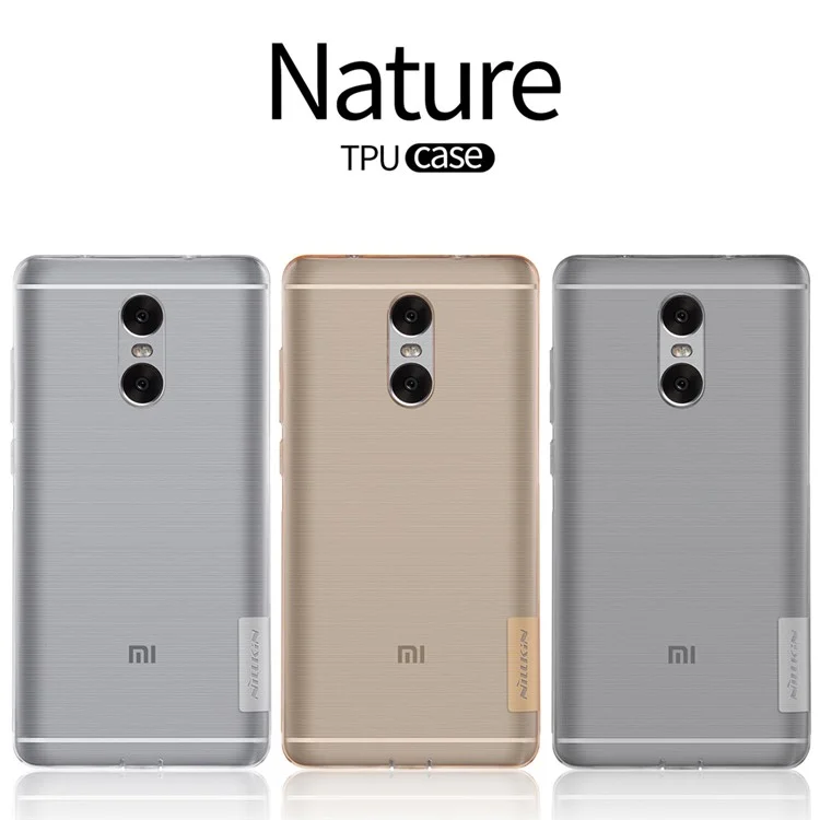 NILLKIN 0.6mm Nature TPU Back Case for Xiaomi Redmi Pro - Grey