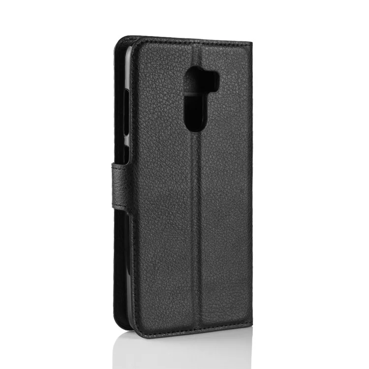 Для Xiaomi Pocophone F1 / Poco F1 (индия) Корпус Litchi Grain Leather (Stand And Wallet) - Черный