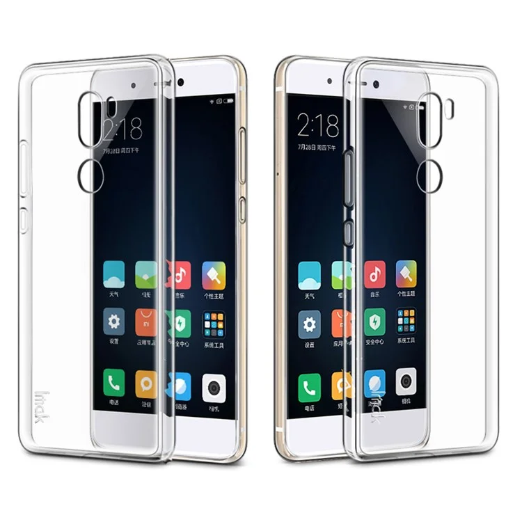 IMAK Stealth Case Clear 0.7mm TPU Shell Case for Xiaomi Mi 5s Plus