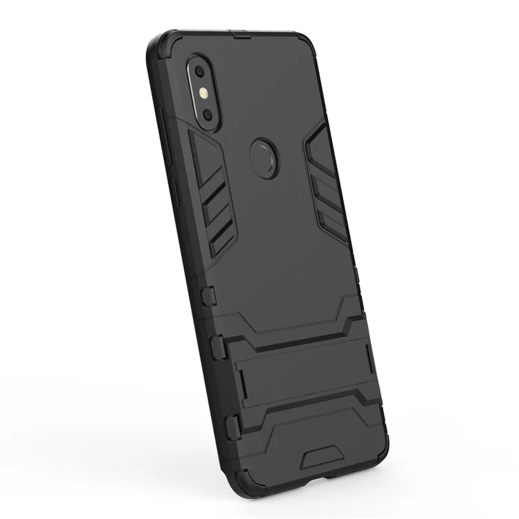 Cool Guard Plastic TPU Hybrid Case for Xiaomi Mi Mix 3 / Mix 3 5G - Black