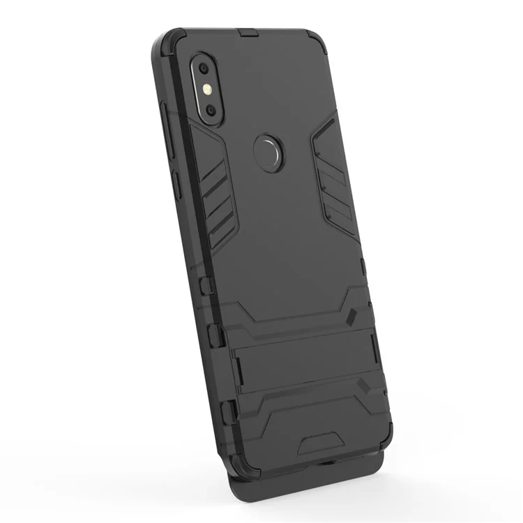 Cool Guard Plastic TPU Hybrid Case for Xiaomi Mi Mix 3 / Mix 3 5G - Black