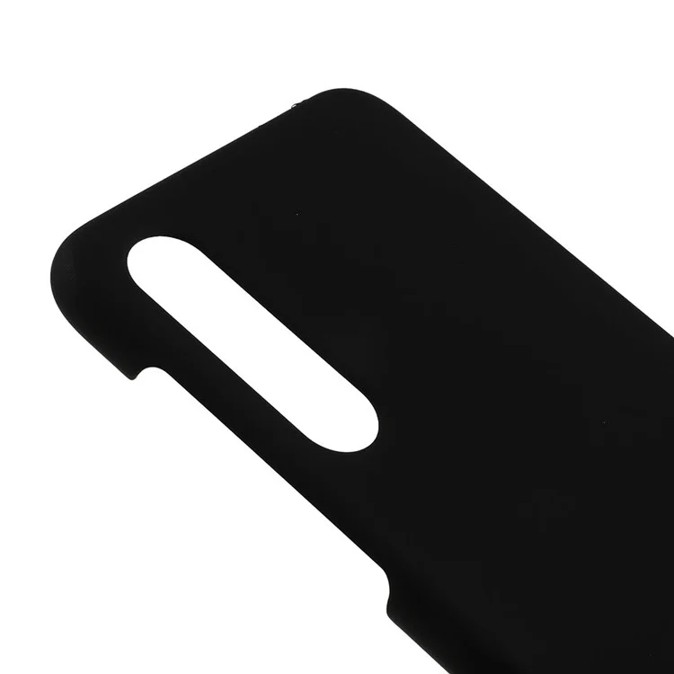 Case de Teléfonos Celulares de Plástico de Plástico de Goma Para Xiaomi Mi 9 SE - Negro