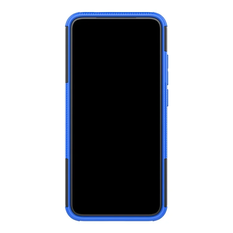 Cool Tyre PC + TPU Hybrid Cover with Kickstand for Xiaomi Redmi Note 7S / Note 7/Note 7 Pro (India) - Blue
