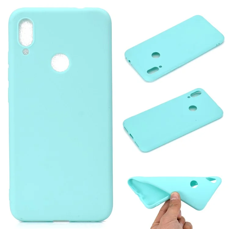 Soft Frosted TPU Case for Xiaomi Redmi Note 7S / Note 7 / Note 7 Pro (India) - Baby Blue