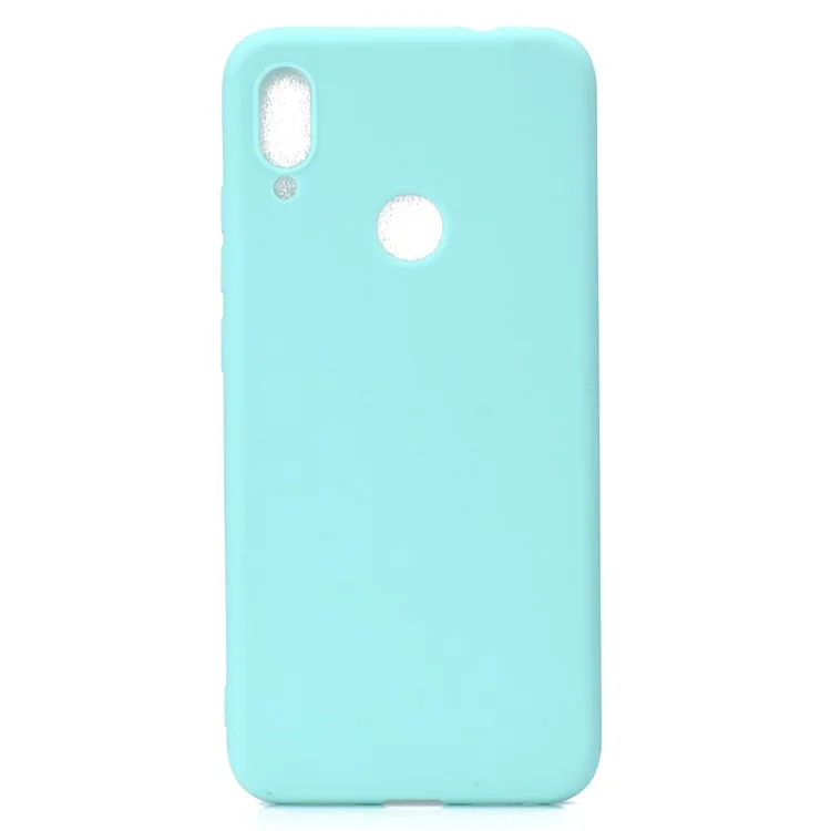 Caixa TPU Fosca Macia Para Xiaomi Redmi Note 7s / Nota 7 / Nota 7 Pro (índia) - Bebê Azul