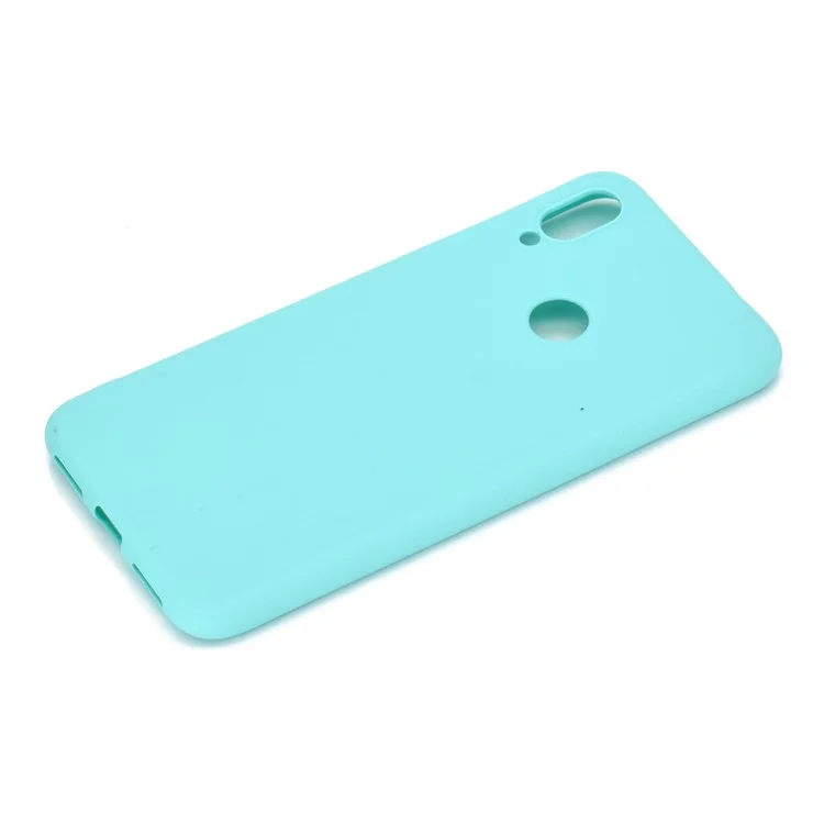 Caixa TPU Fosca Macia Para Xiaomi Redmi Note 7s / Nota 7 / Nota 7 Pro (índia) - Bebê Azul