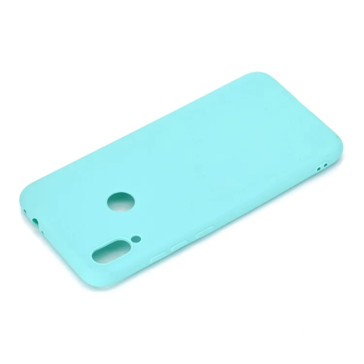 Caixa TPU Fosca Macia Para Xiaomi Redmi Note 7s / Nota 7 / Nota 7 Pro (índia) - Bebê Azul