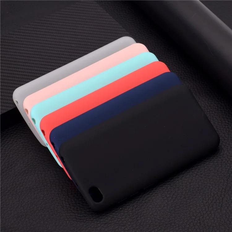 Soft Frosted TPU Case for Xiaomi Redmi Go - Black