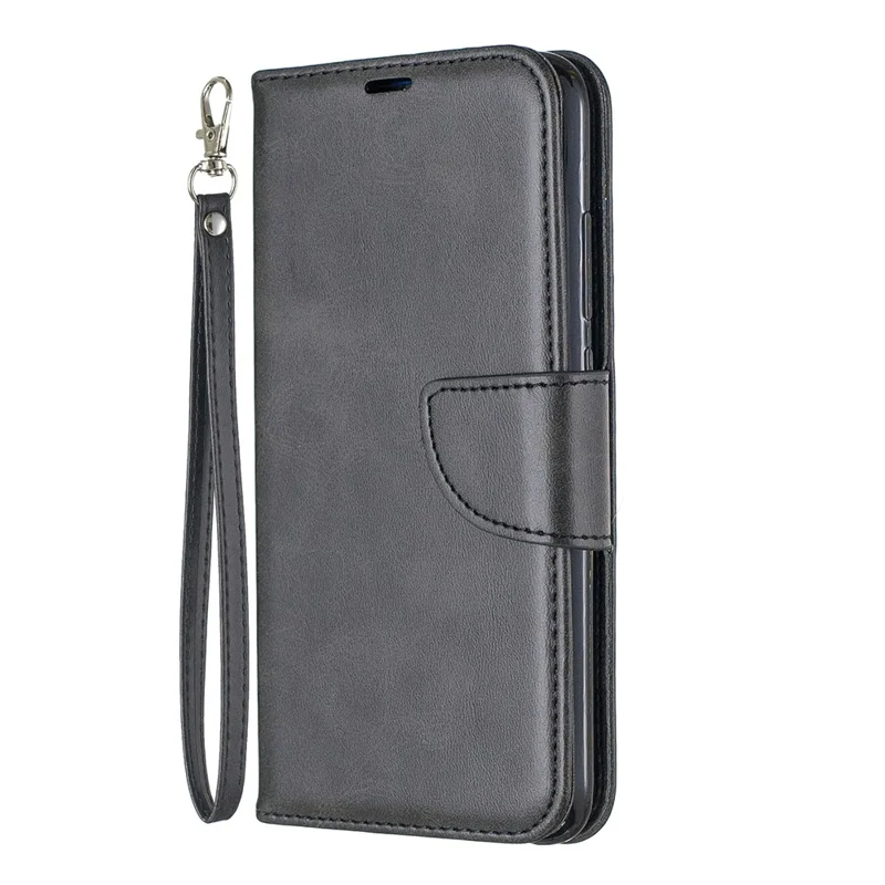 PU Leather Phone Cover for Xiaomi Redmi Note 7 / Note 7 Pro (India) / Note 7S - Dark Grey