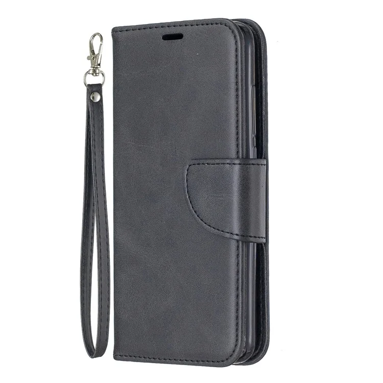 PU Leder Telefon Brieftaschenstand Cover Hülle Für Xiaomi Redmi 7a - Schwarz