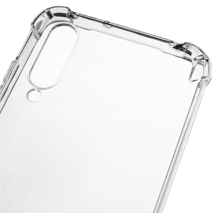 Funda de teléfono transparente con amortiguación de impactos y TPU suave para Xiaomi Mi CC9 / Mi CC9 Edición Meitu / Mi 9 Lite / Mi 9 Lite