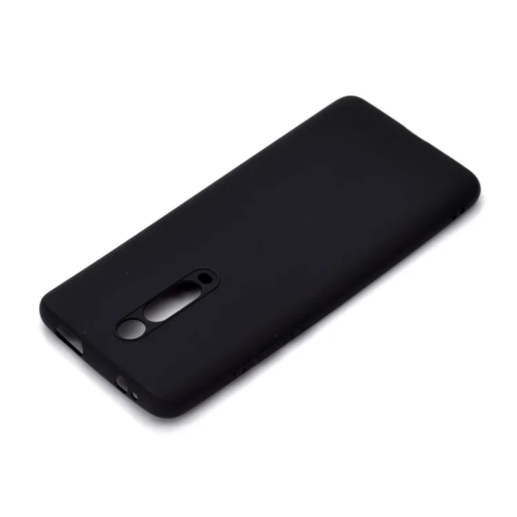 Caixa TPU Fosca Macia de Cor Sólida Para Xiaomi Redmi K20 / Mi 9t / K20 Pro / Mi 9T Pro - Preto