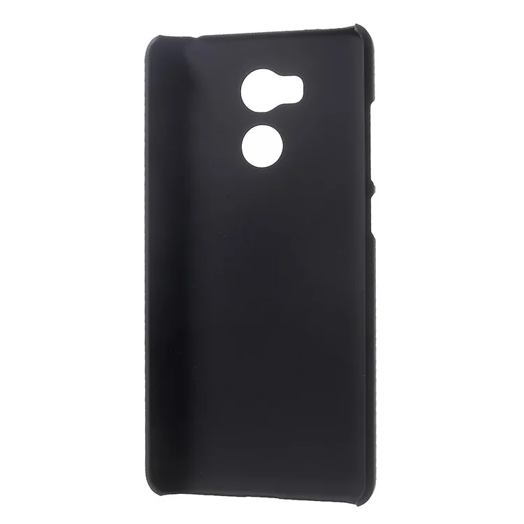 Rubberized Hard Plastic Case for Xiaomi Redmi 4 Prime / 4 Pro - Black