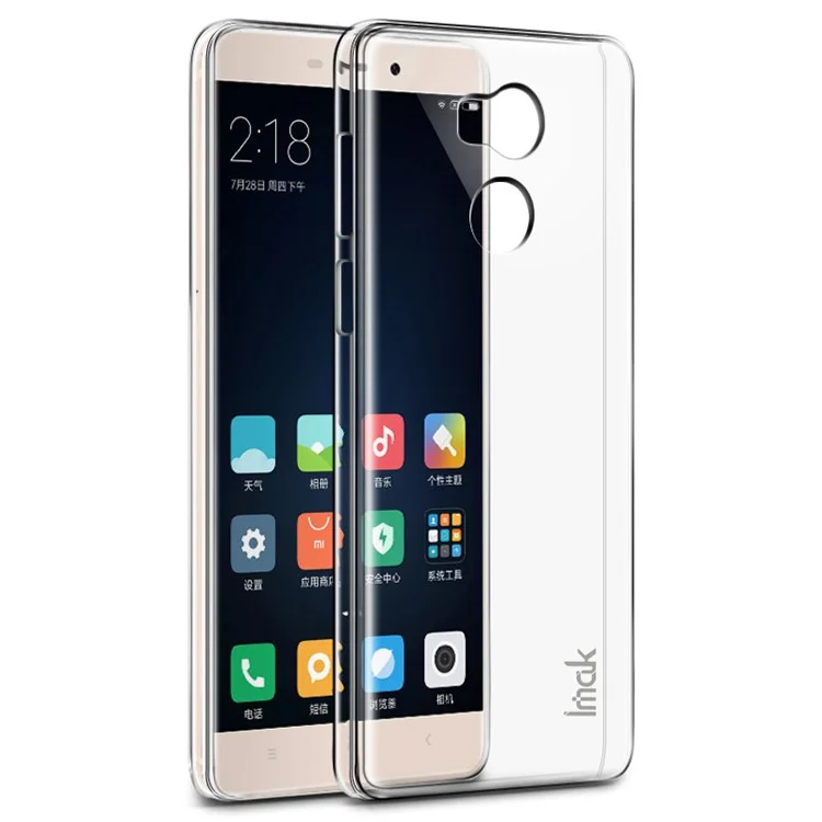 IMAK for Xiaomi Redmi 4 Prime / Pro Scratch-proof Crystal Clear Case II Hard Cover