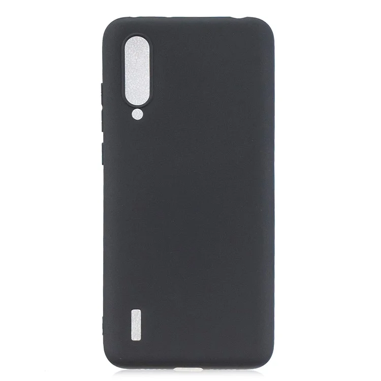 Candy Color Soft TPU Téléphone Couverture Pour Xiaomi mi Cc9e / mi A3 - le Noir