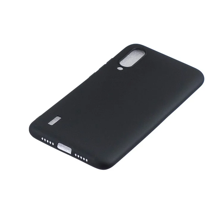 Candy Color Soft TPU Capa de Capa Para Xiaomi Mi CC9 / Mi CC9 Meitu Edition/ Mi 9 Lite - Preto