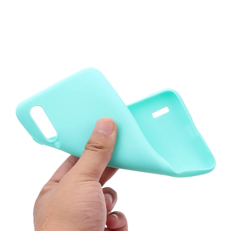 Pure Color Soft Tpu Telephip Para Xiaomi Mi CC9 - Cian