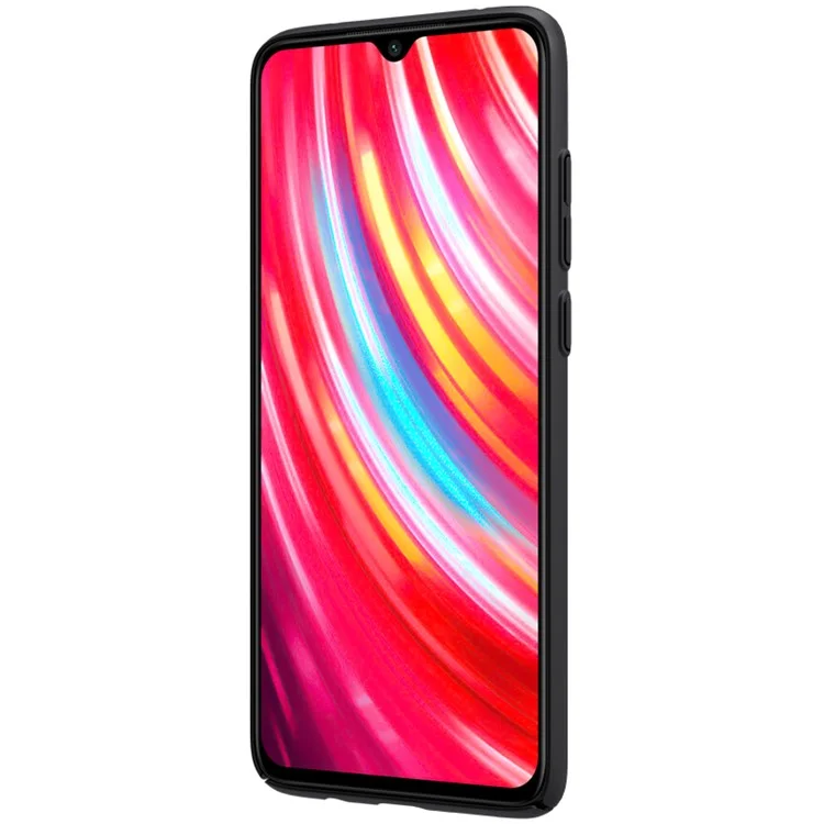 Nillkin Frosted PC Shell Für Xiaomi Redmi Note 8 Pro - Schwarz