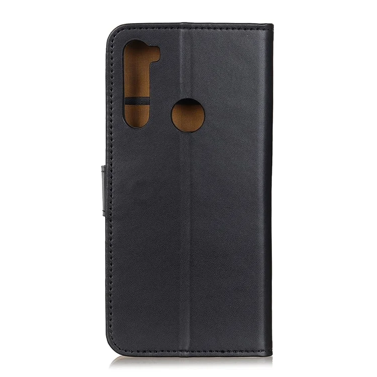 Кожаный кошелек-подставка, защитный чехол для Xiaomi Redmi Note 8 - черный