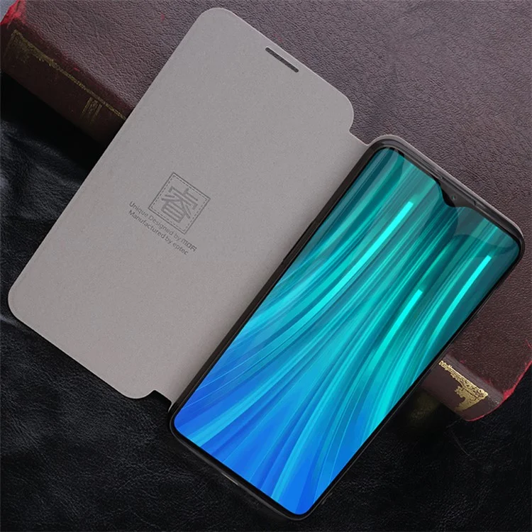 MOFI Rui Série PU Leather Couverture de Cellule Pour Xiaomi Redmi Note 8 Pro - le Noir